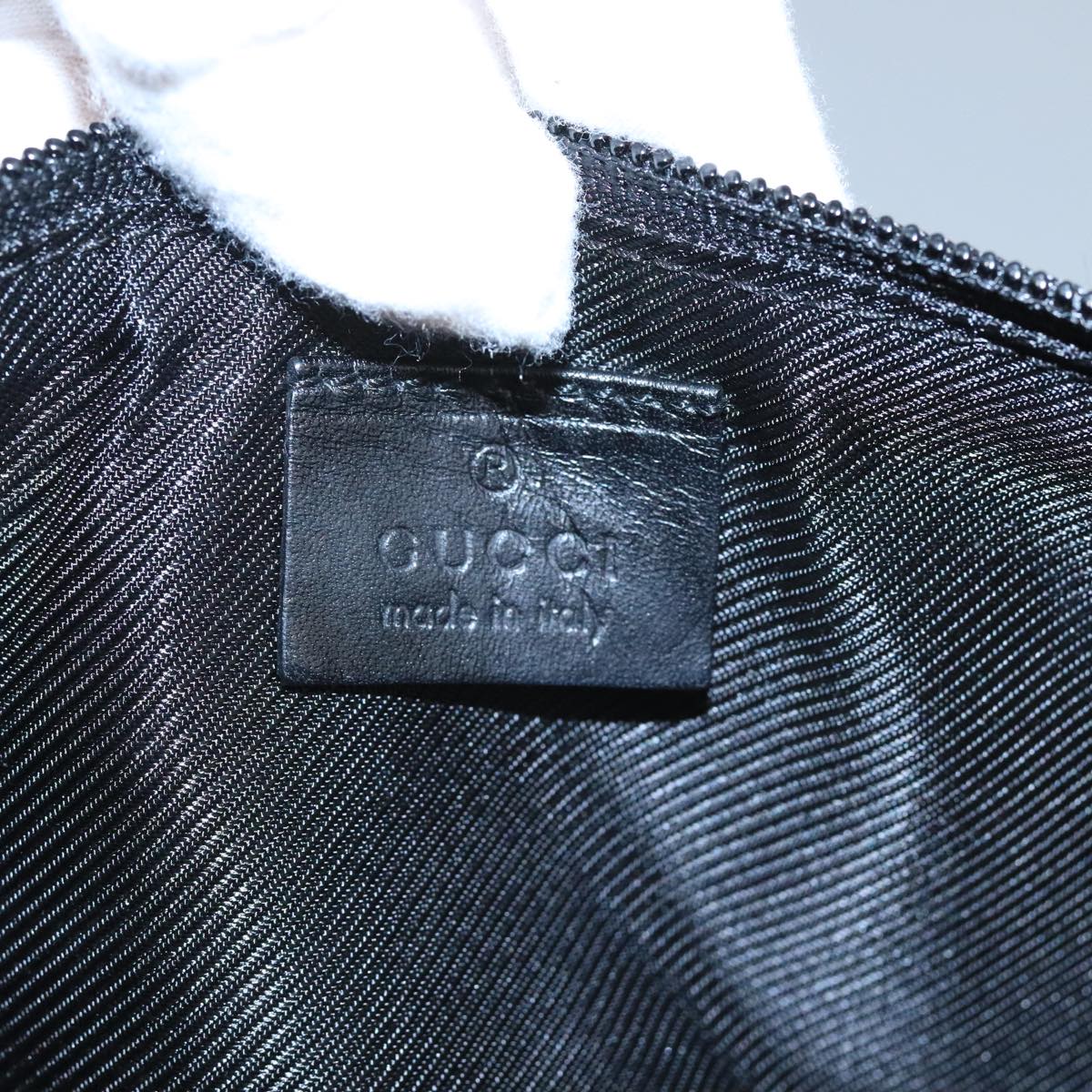 GUCCI GG Canvas Accessory Pouch Black mr675