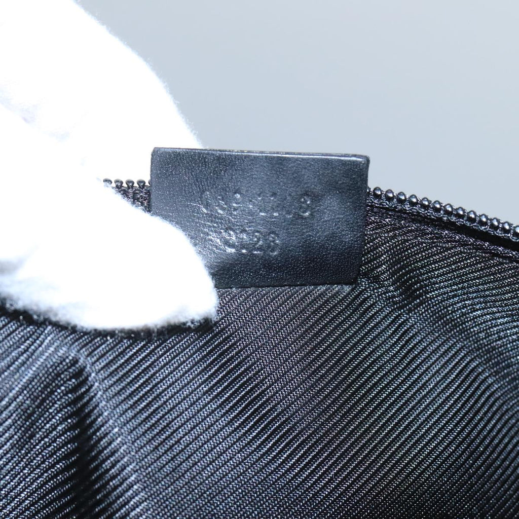 GUCCI GG Canvas Accessory Pouch Black mr675