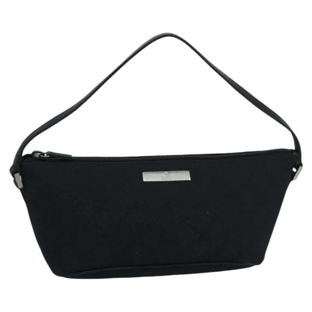 GUCCI GG Canvas Accessory Pouch Black mr675