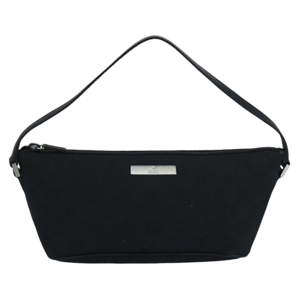 GUCCI GG Canvas Accessory Pouch Black mr675