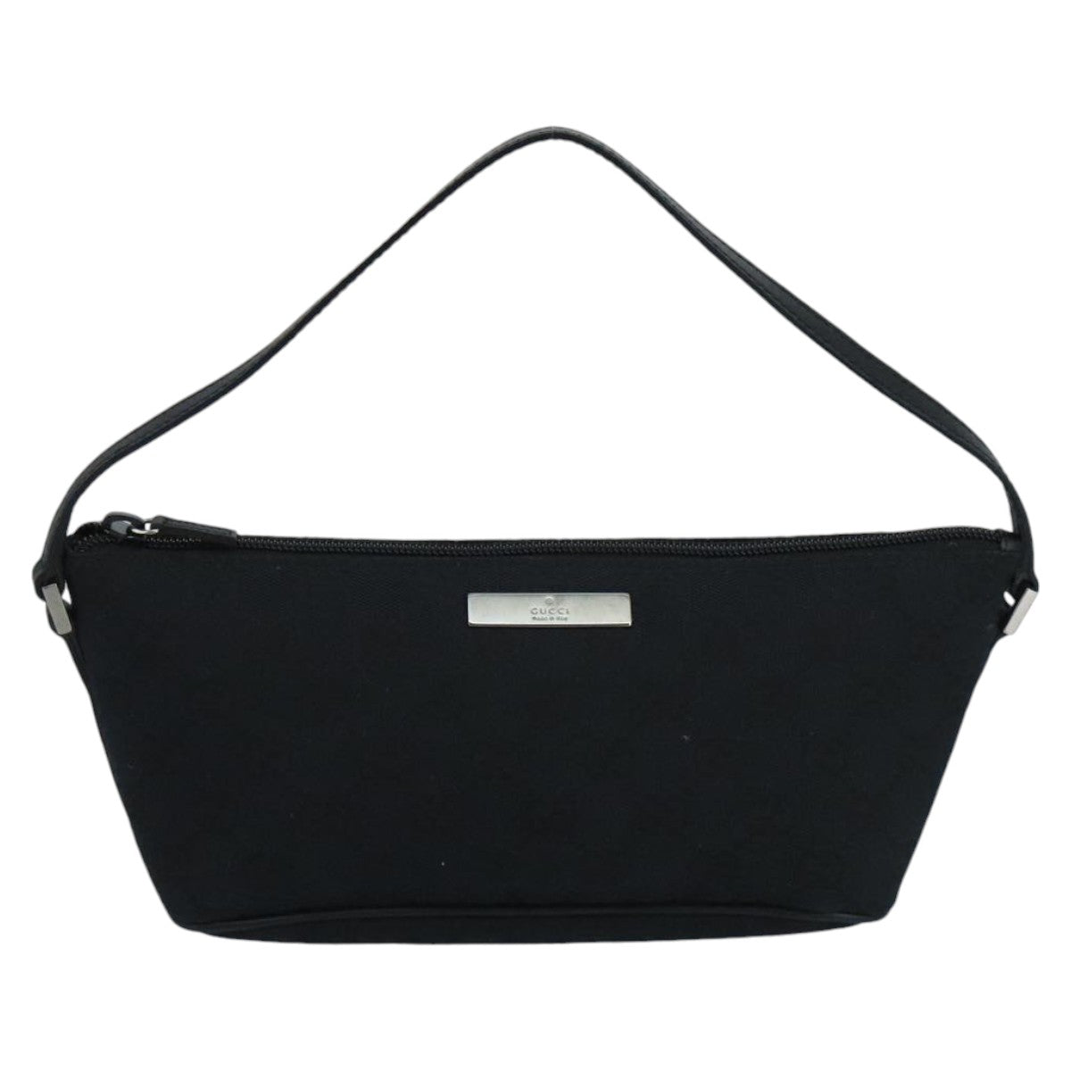 GUCCI GG Canvas Accessory Pouch Black mr675