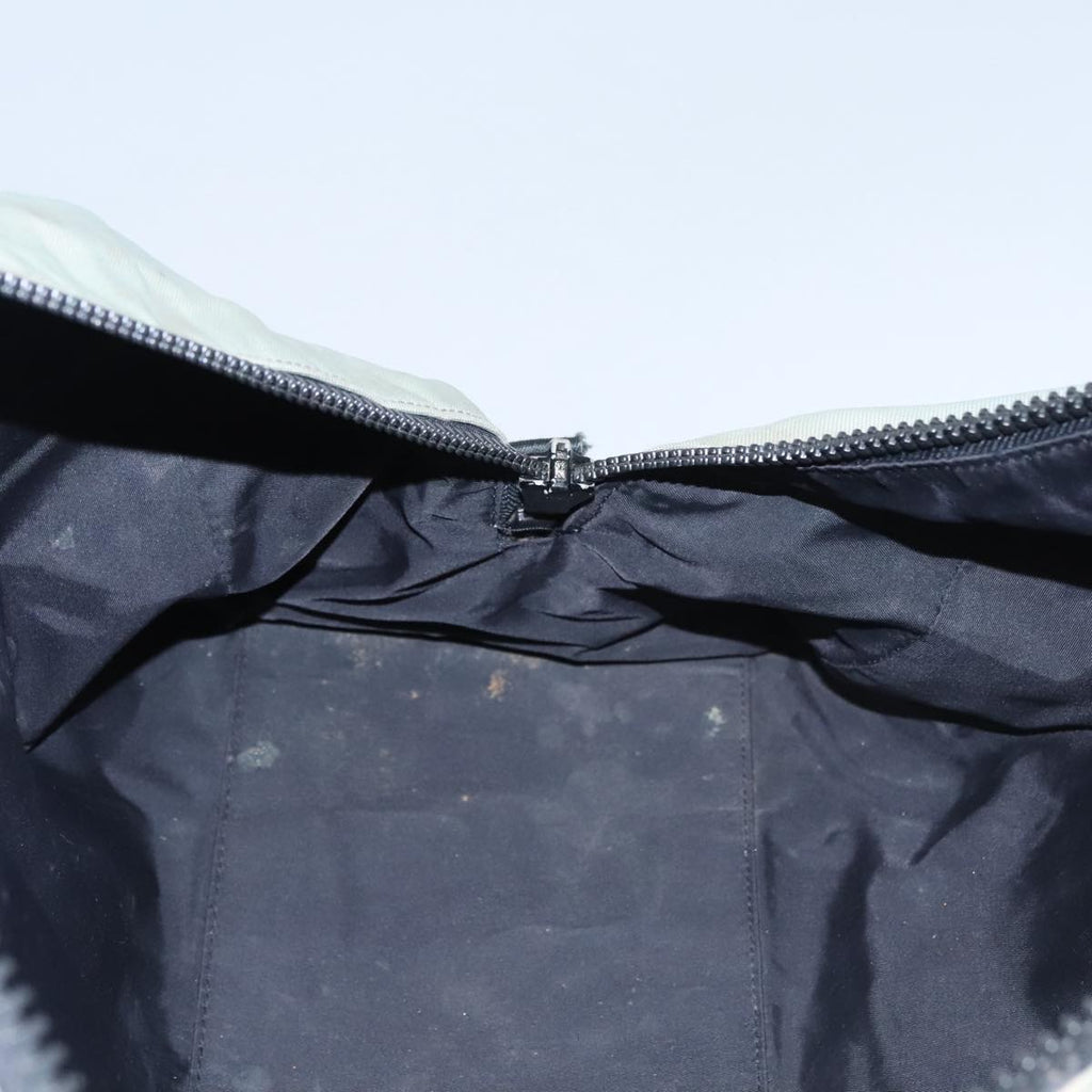 CHANEL Sports Line Boston Bag Nylon Black Khaki CC mr888