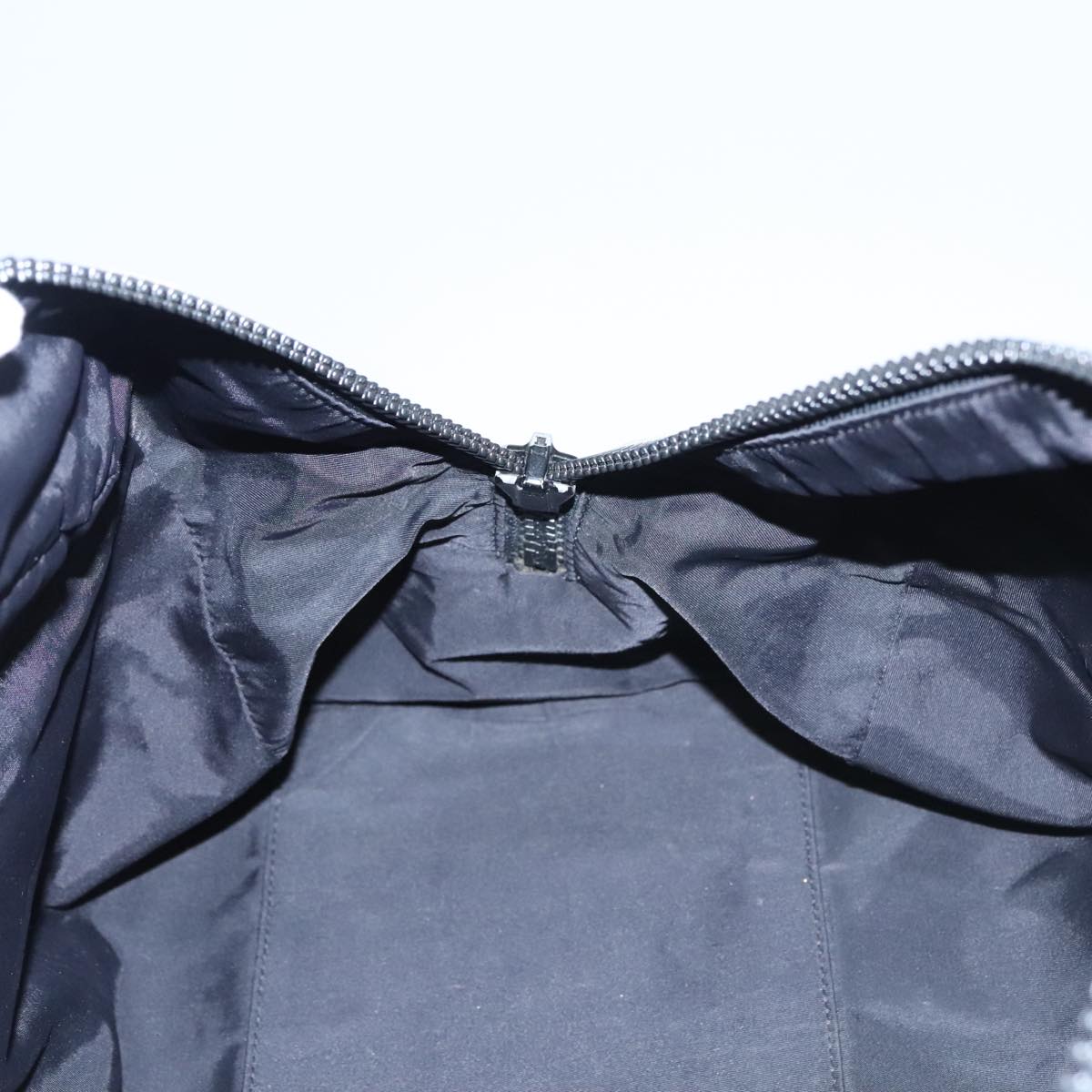 CHANEL Sports Line Boston Bag Nylon Black Khaki CC mr888