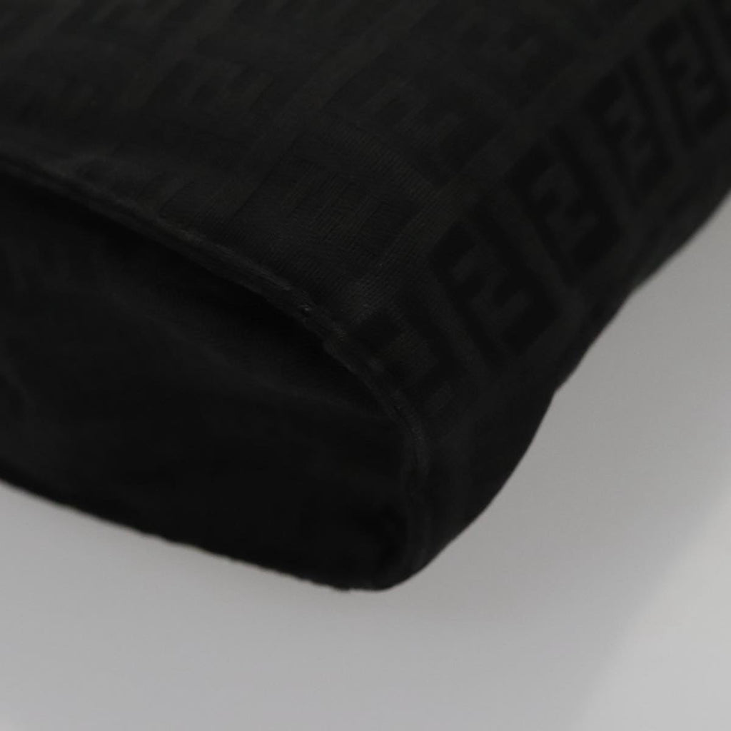 FENDI Zucchino Canvas Pouch Black mr924