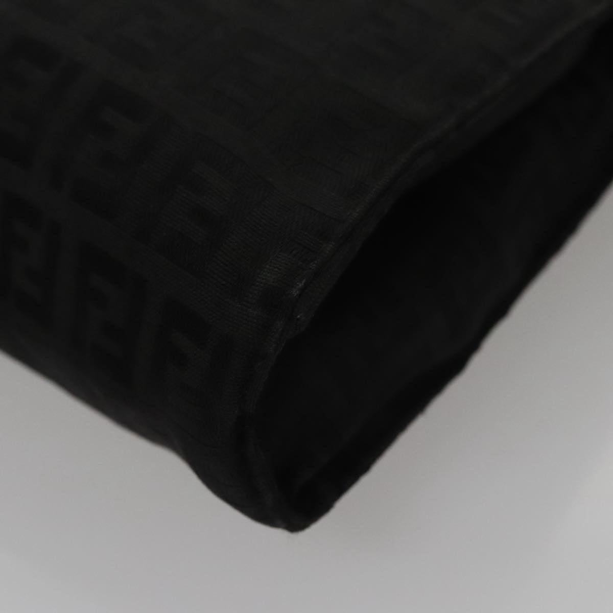FENDI Zucchino Canvas Pouch Black mr924