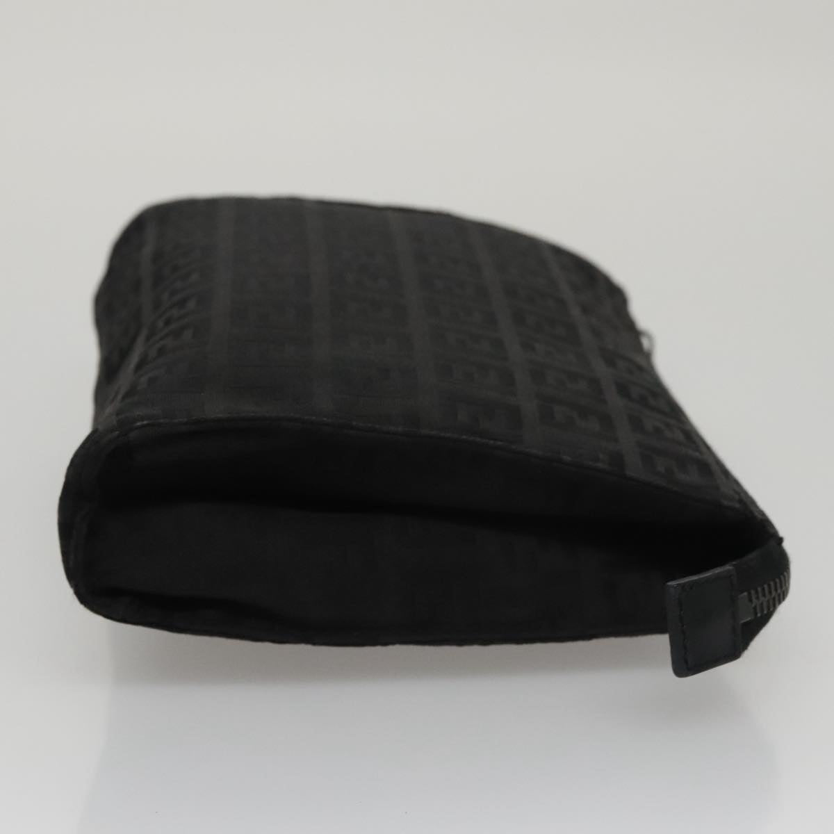FENDI Zucchino Canvas Pouch Black mr924