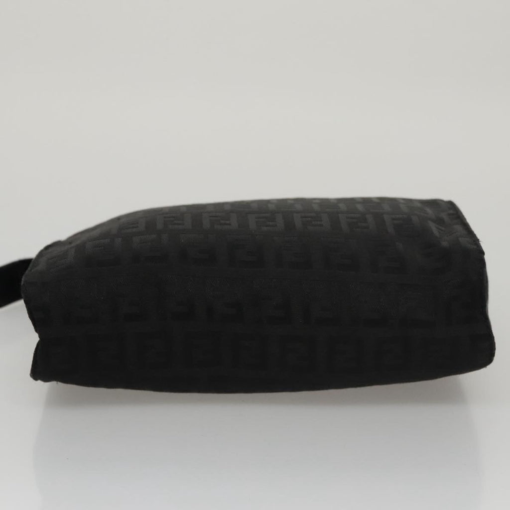 FENDI Zucchino Canvas Pouch Black mr924