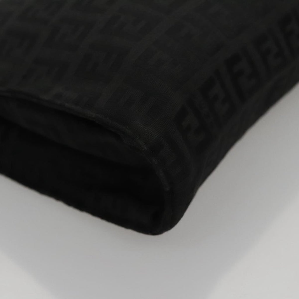 FENDI Zucchino Canvas Pouch Black mr924