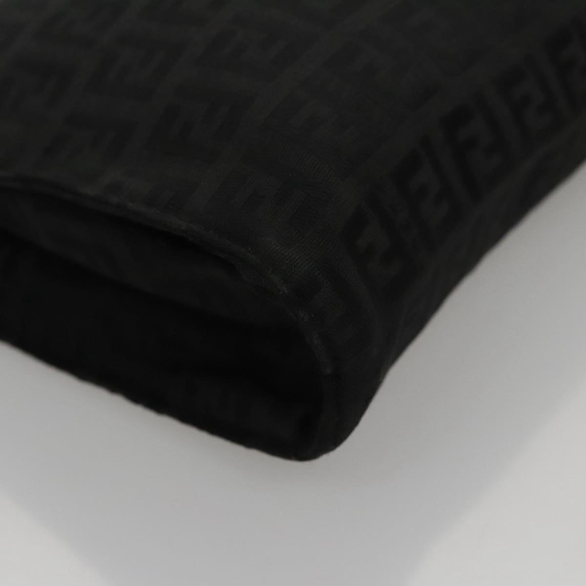 FENDI Zucchino Canvas Pouch Black mr924