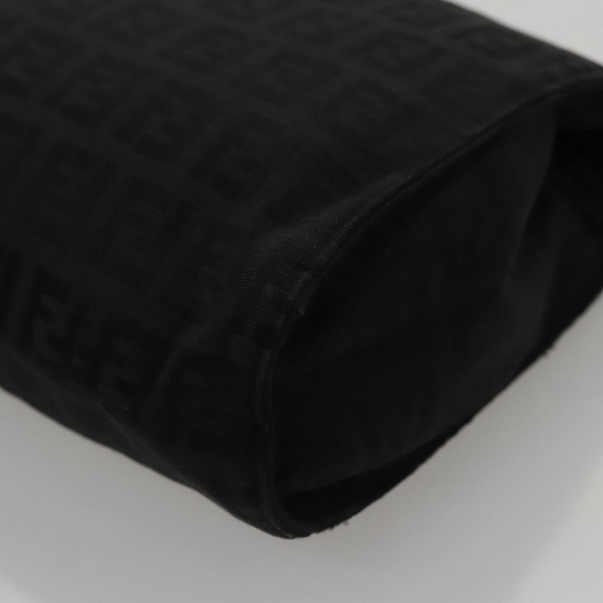 FENDI Zucchino Canvas Pouch Black mr924
