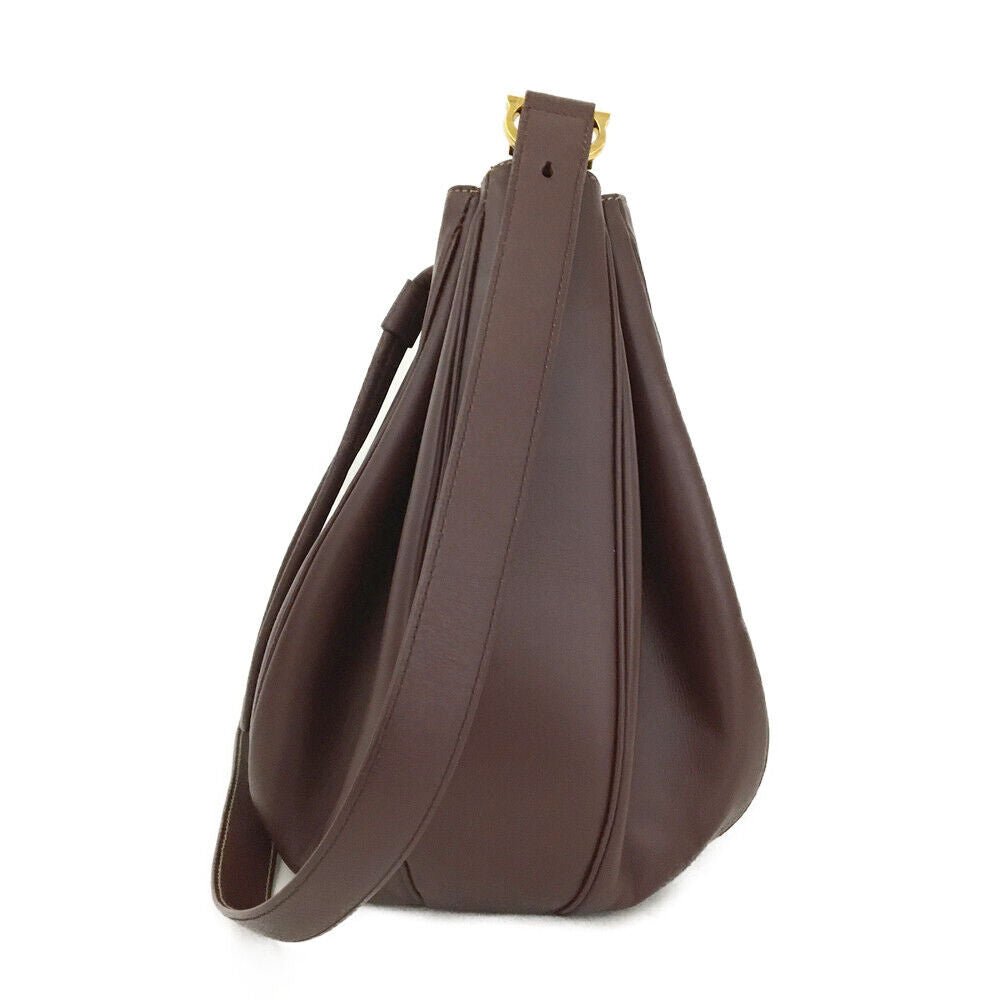 Must De Cartier Bordeaux Leather Shoulder Bag