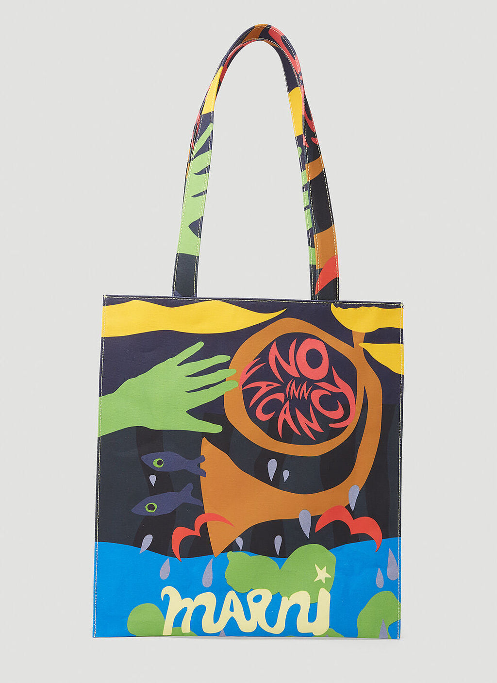 Marni X No Vacancy Men High Summer Tote Bag