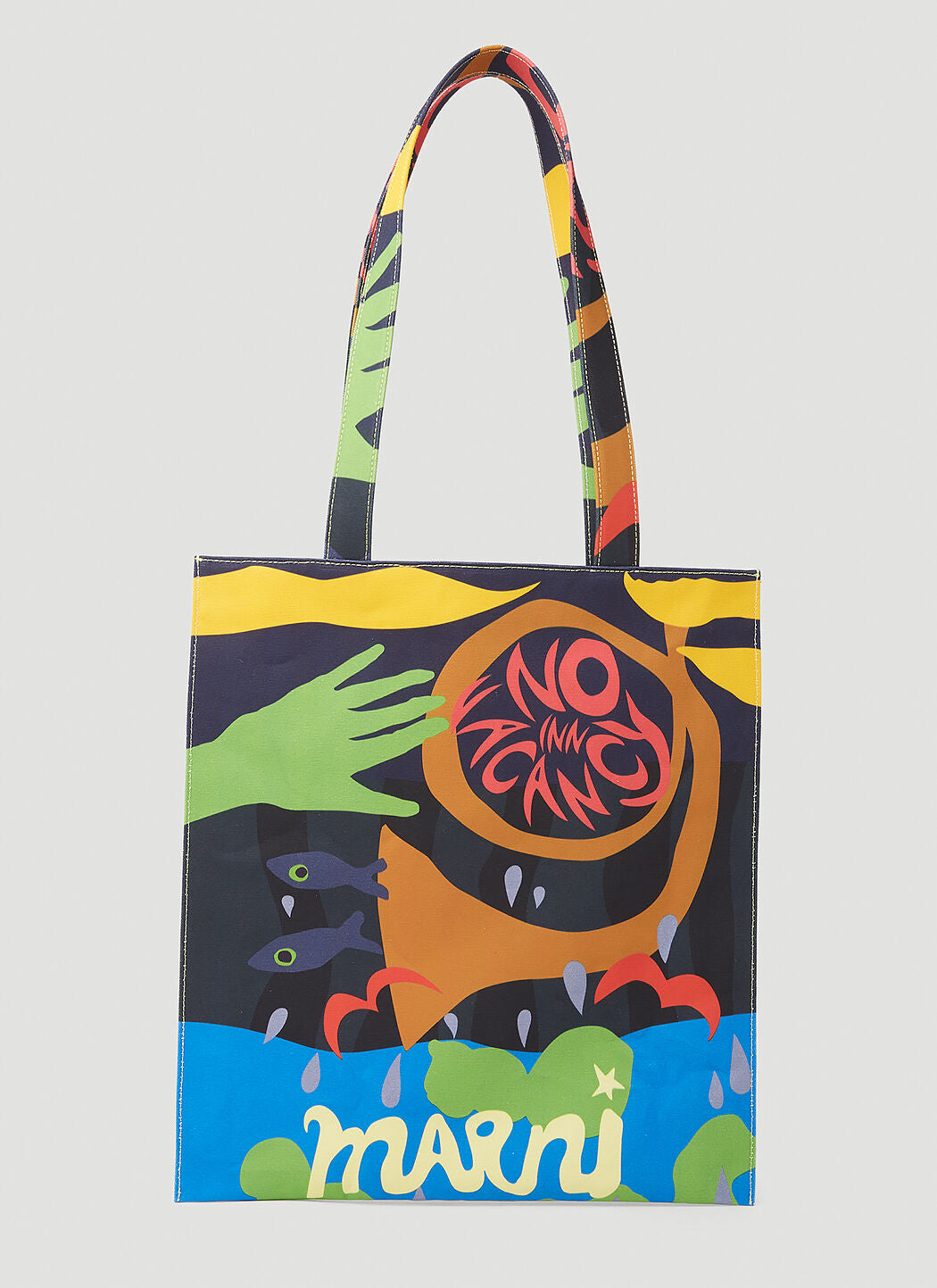 Marni X No Vacancy Men High Summer Tote Bag