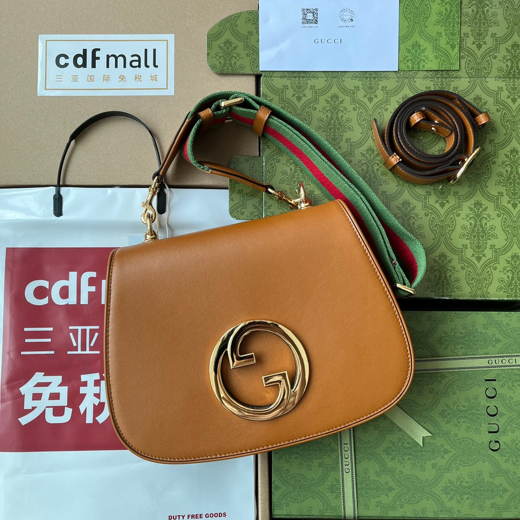 gg Blondie Mini Bag Brown For Women, Women’s Bags 11.4in/29cm gg