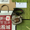 gg Horsebit 1955 Strap Wallet Brown For Women, Women’s Bags 4.7in/12cm gg ‎699760 HUHHG 8565