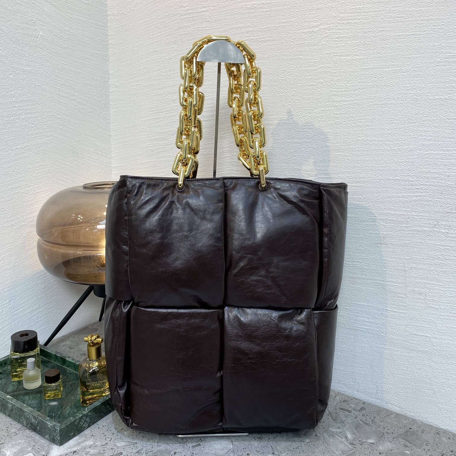 GLAMI Handle Bag Brown, For Women, Bags 15.8in/40cm