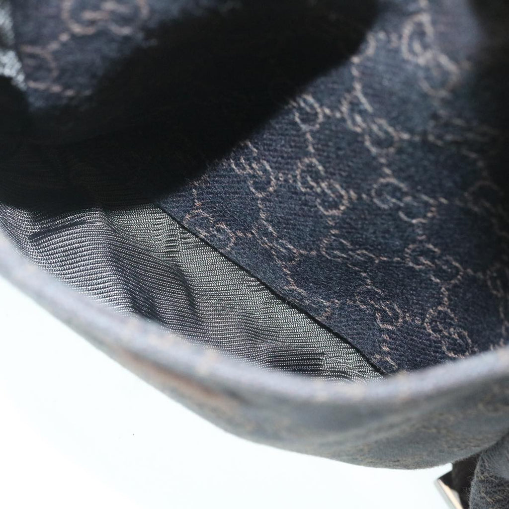 GUCCI GG Canvas Waist Bag Dark Brown 28566 35115