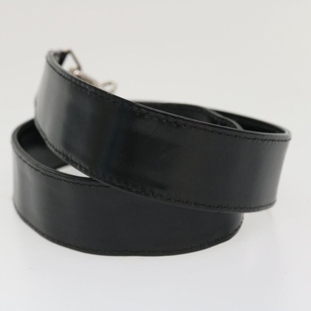 GUCCI Bamboo Hand Bag Nylon 2way Black 1998 ny202