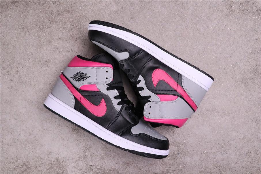 CustomAir Jordan 1 Mid ÃƒÂ¢Ã¢â€šÂ¬Ã…â€œPink ShadowÃƒÂ¢Ã¢â€šÂ¬Ã‚Â 554724-059