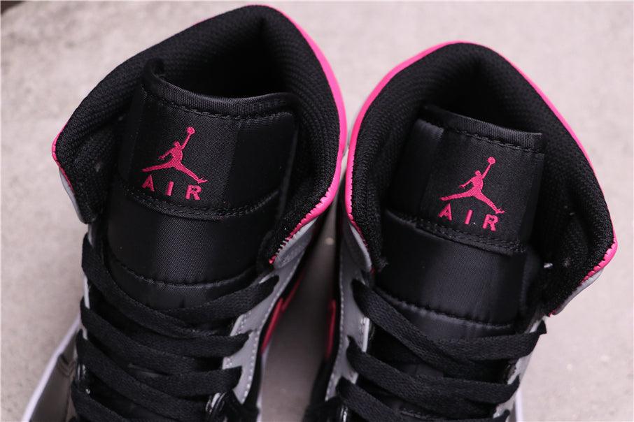 CustomAir Jordan 1 Mid ÃƒÂ¢Ã¢â€šÂ¬Ã…â€œPink ShadowÃƒÂ¢Ã¢â€šÂ¬Ã‚Â 554724-059
