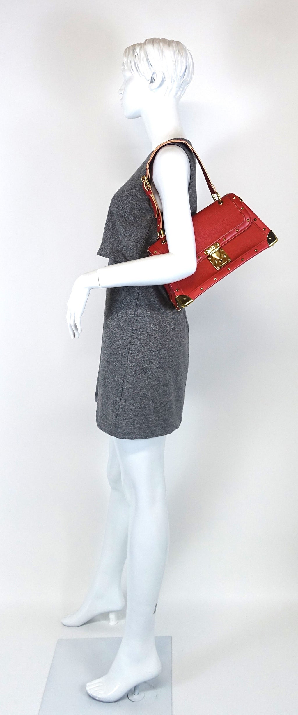 Louis Vuitto Geranium Suhali L'Amiable Shoulder Bag
