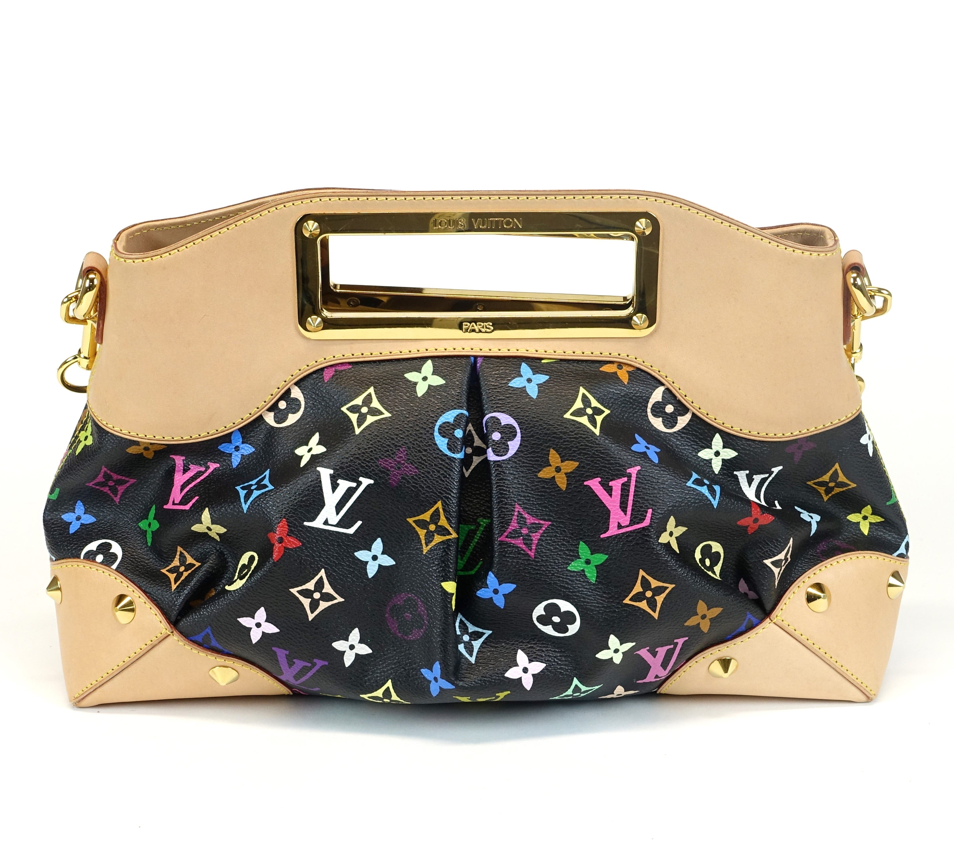 Louis Vuitto Judy MM Multicoloured Monogram Canvas Handbag