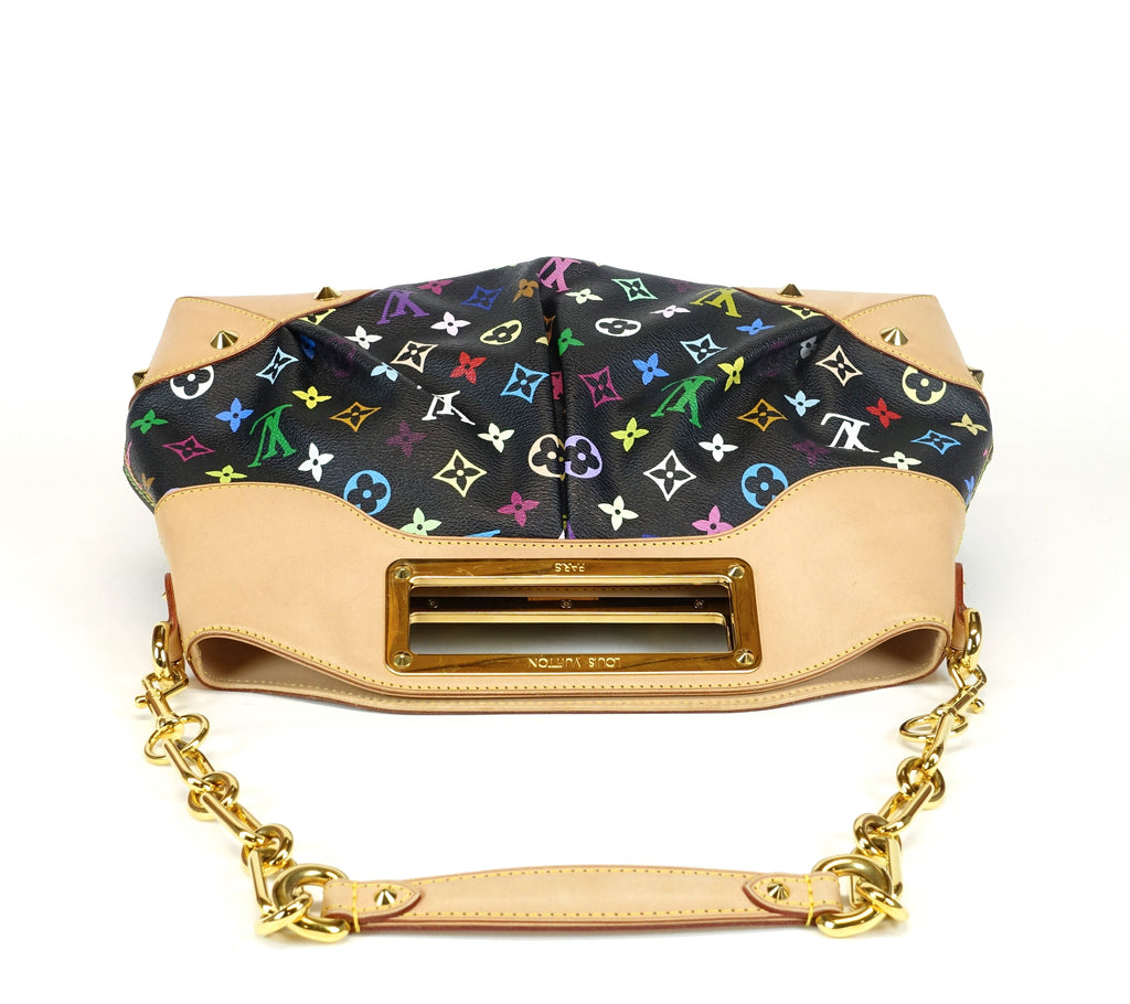 Louis Vuitto Judy MM Multicoloured Monogram Canvas Handbag