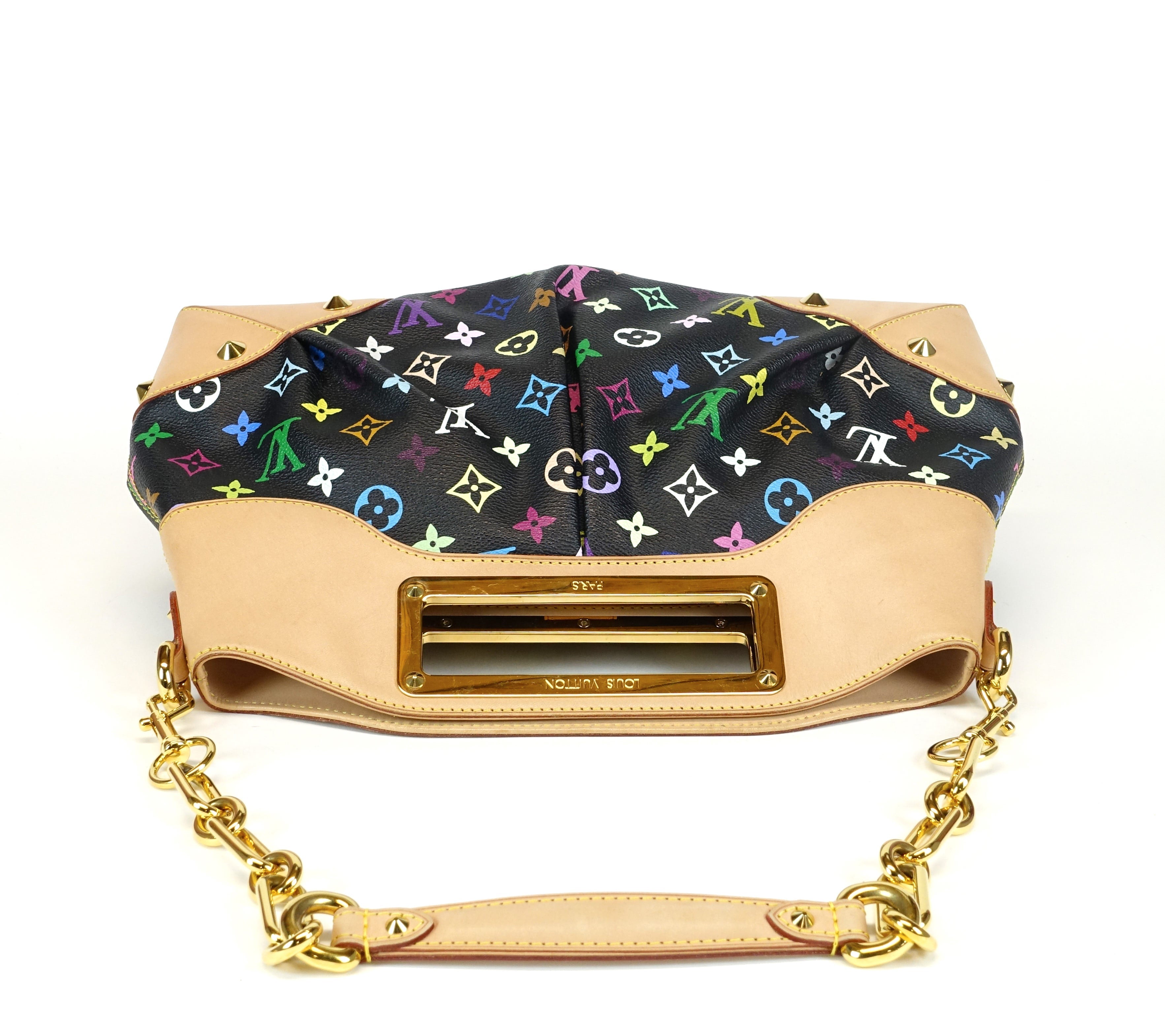 Louis Vuitto Judy MM Multicoloured Monogram Canvas Handbag