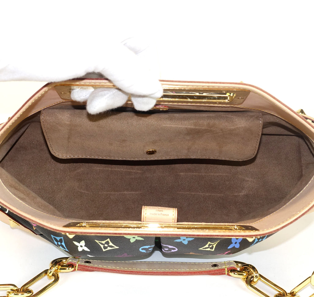 Louis Vuitto Judy MM Multicoloured Monogram Canvas Handbag