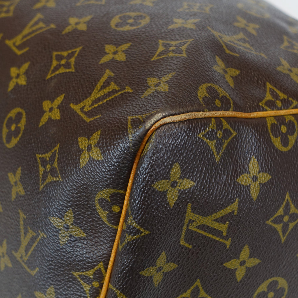 Louis Vuitto Vintage Keepall 55 Monogram Canvas Travel Bag