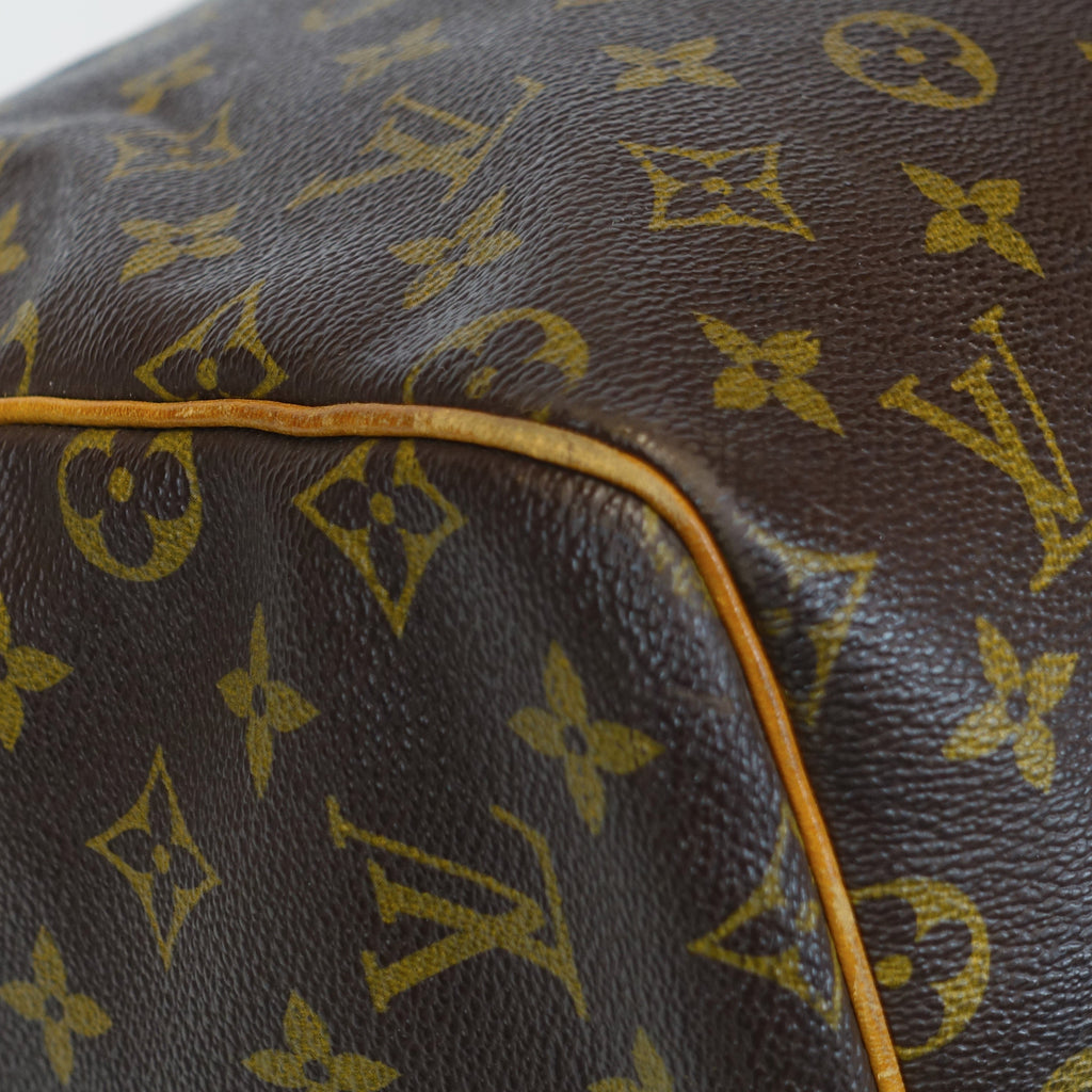 Louis Vuitto Vintage Keepall 55 Monogram Canvas Travel Bag