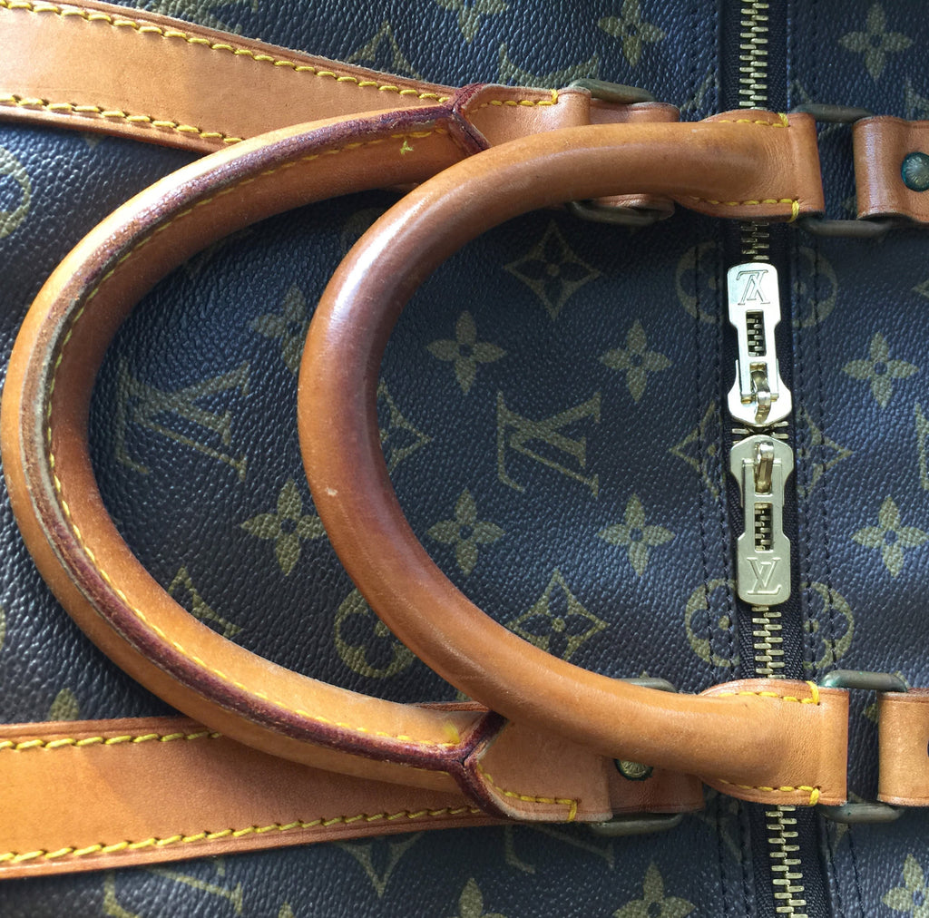 Louis Vuitto Vintage Keepall 55 Monogram Canvas Travel Bag