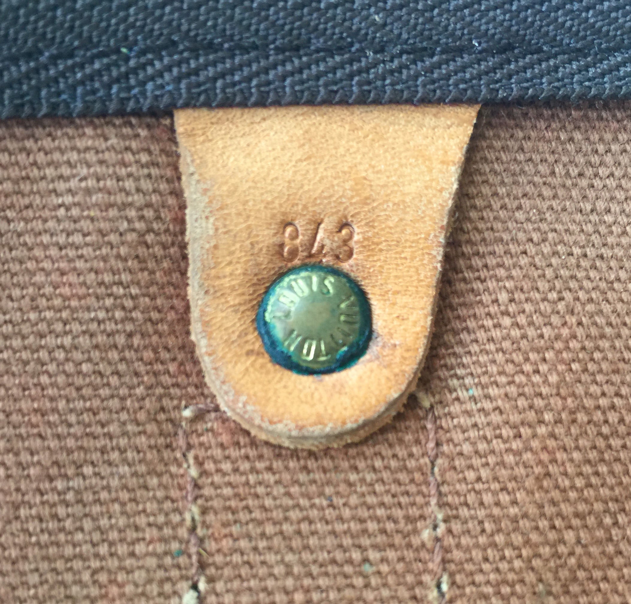 Louis Vuitto Vintage Keepall 55 Monogram Canvas Travel Bag