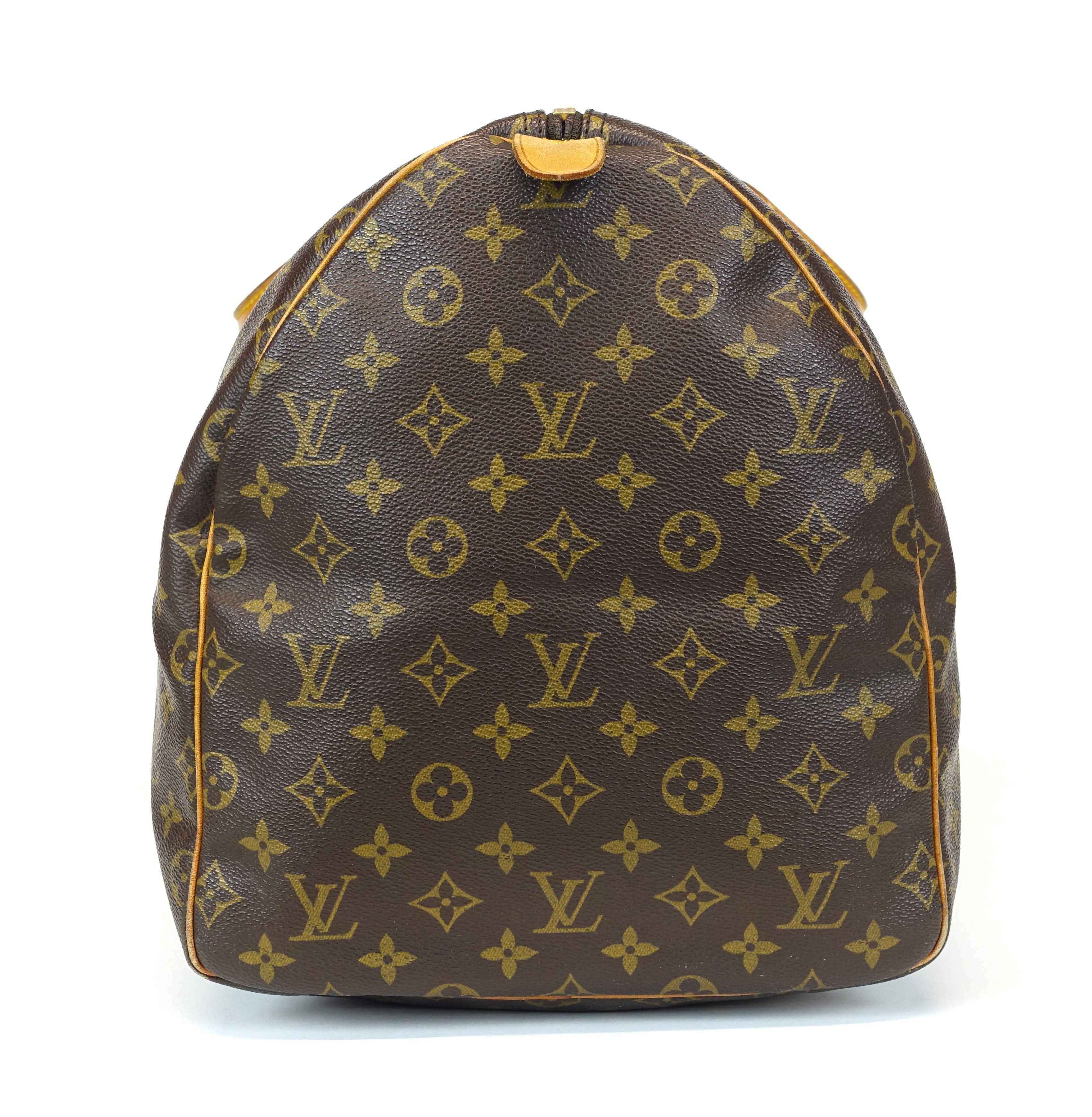 Louis Vuitto Vintage Keepall 55 Monogram Canvas Travel Bag