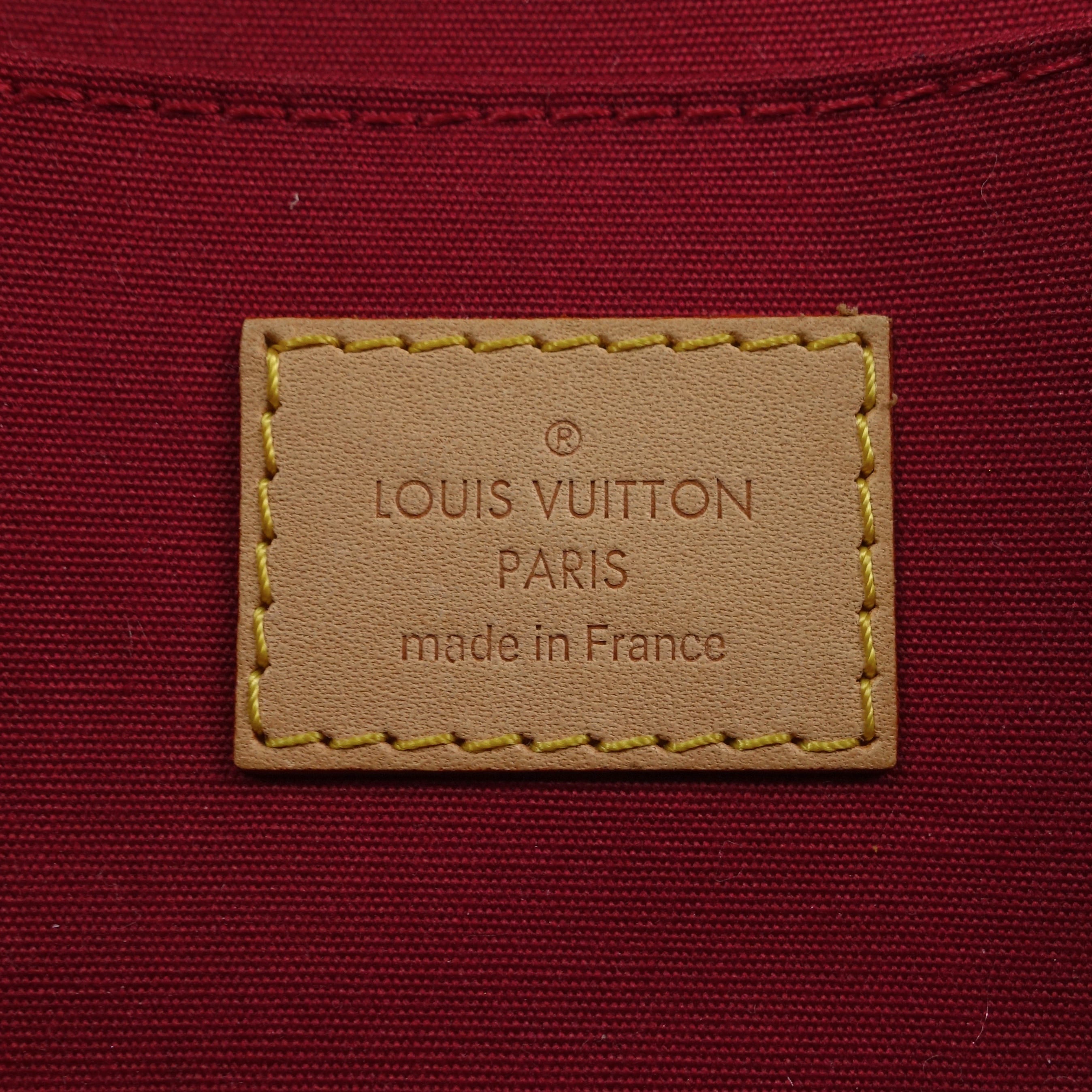 Louis Vuitto Roxbury Drive Monogram Vernis Leather Handbag
