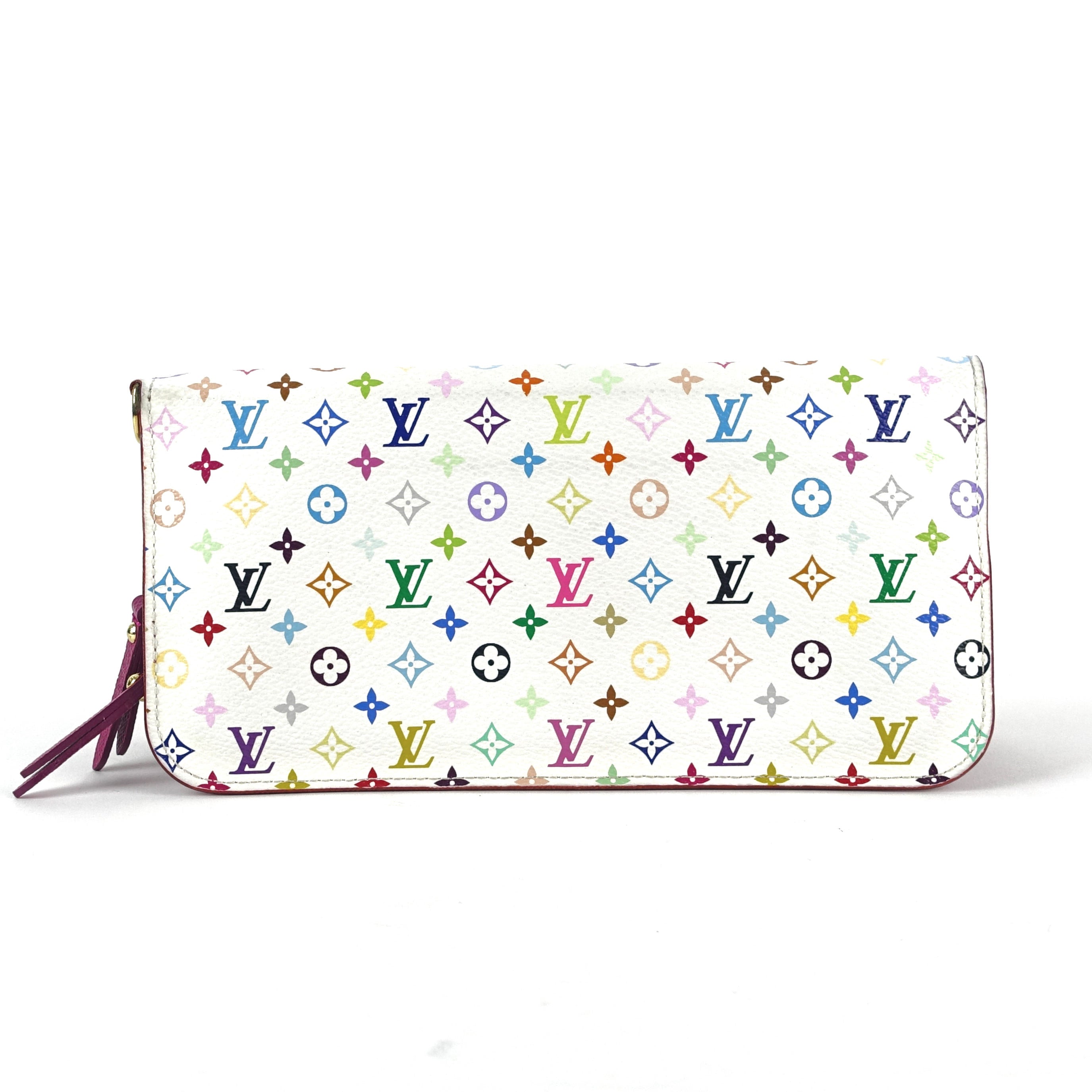 Louis Vuitto Multicolore Monogram Canvas Insolite Wallet