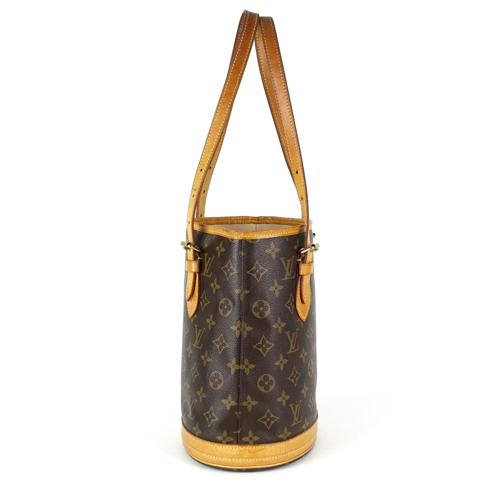 Louis Vuitto Monogram Canvas Petit Bucket