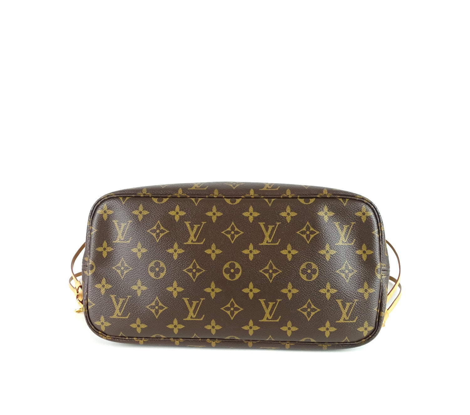 Louis Vuitto Neverfull MM Monogram Canvas Tote Bag with Pochette
