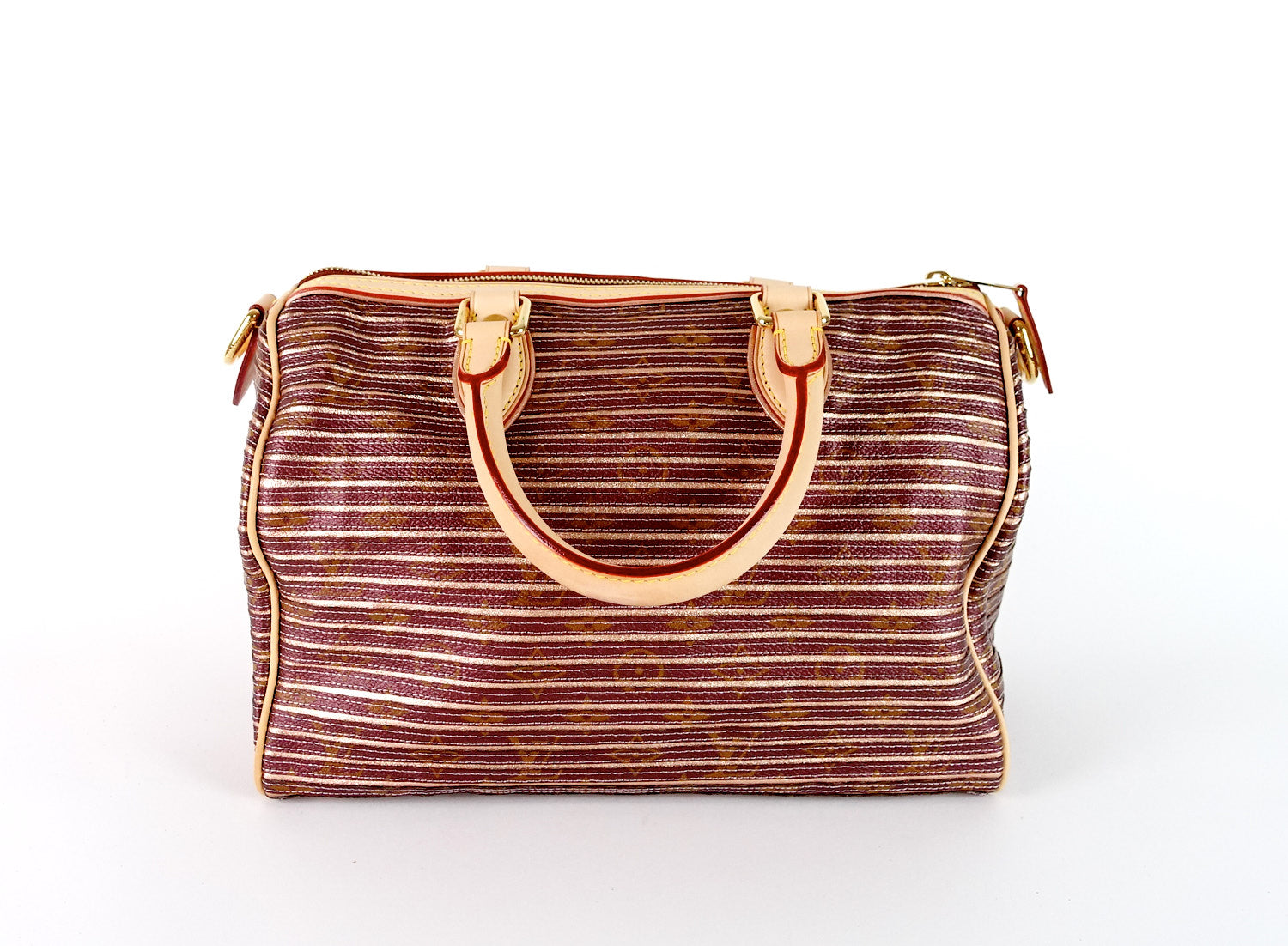 Louis Vuitto Eden Speedy Bandouliere 30 Canvas Handbag - 2010 Limited Edition
