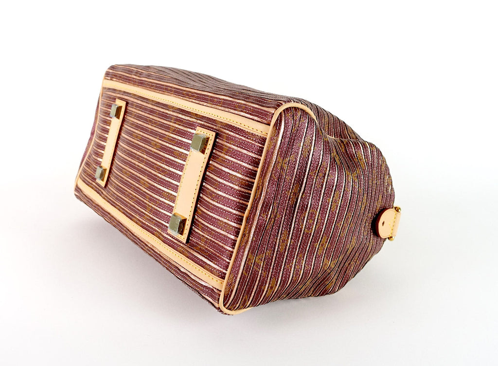Louis Vuitto Eden Speedy Bandouliere 30 Canvas Handbag - 2010 Limited Edition