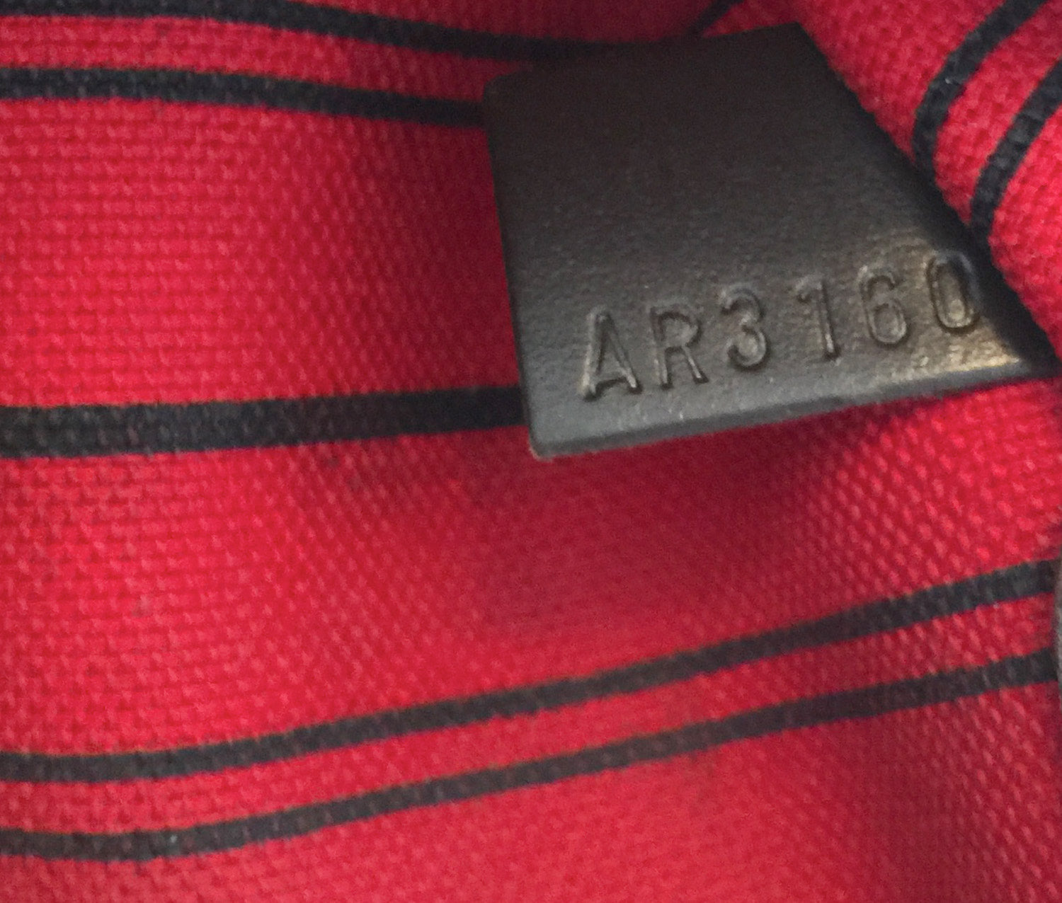 Louis Vuitto Neverfull MM Damier EbÃ¨ne Canvas Tote Bag
