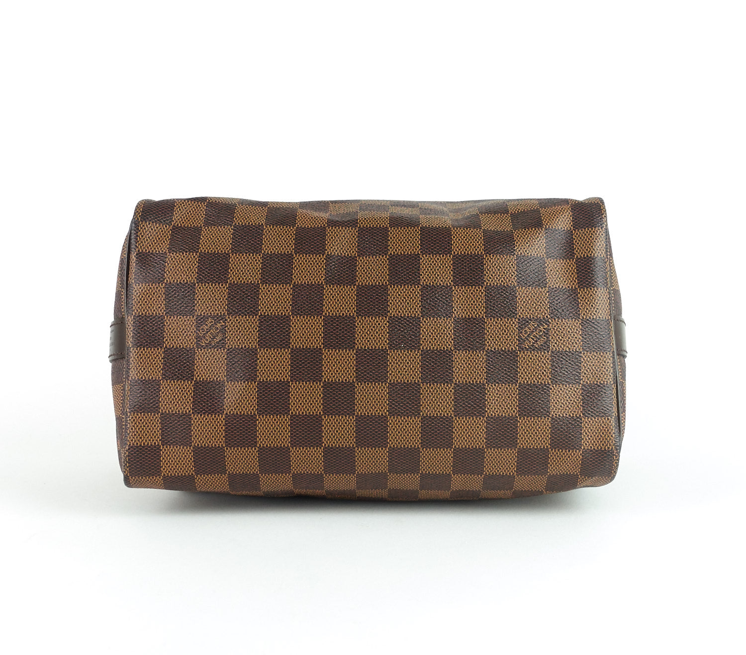 Louis Vuitto Speedy 25 BandouliÃ©re Damier EbÃ¨ne Canvas Handbag