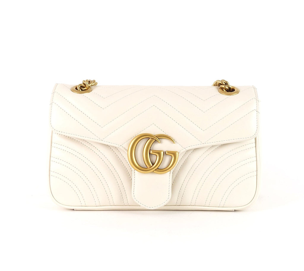 Gucci Marmont Matelasse Chevron Leather Small Bag