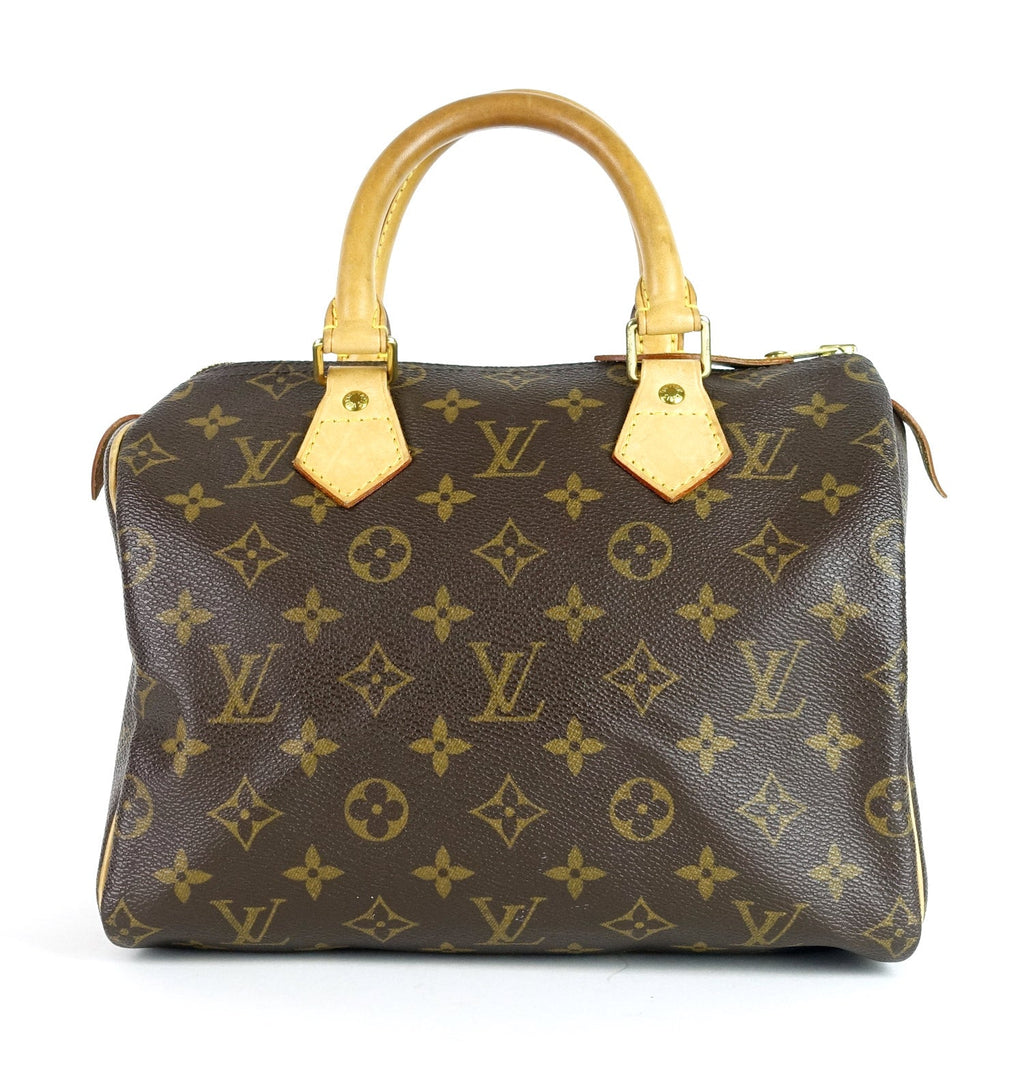 Louis Vuitto Speedy 25 Monogram Canvas Handbag