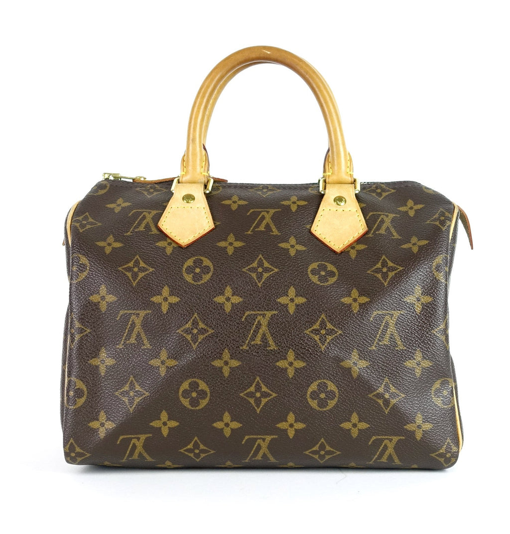 Louis Vuitto Speedy 25 Monogram Canvas Handbag