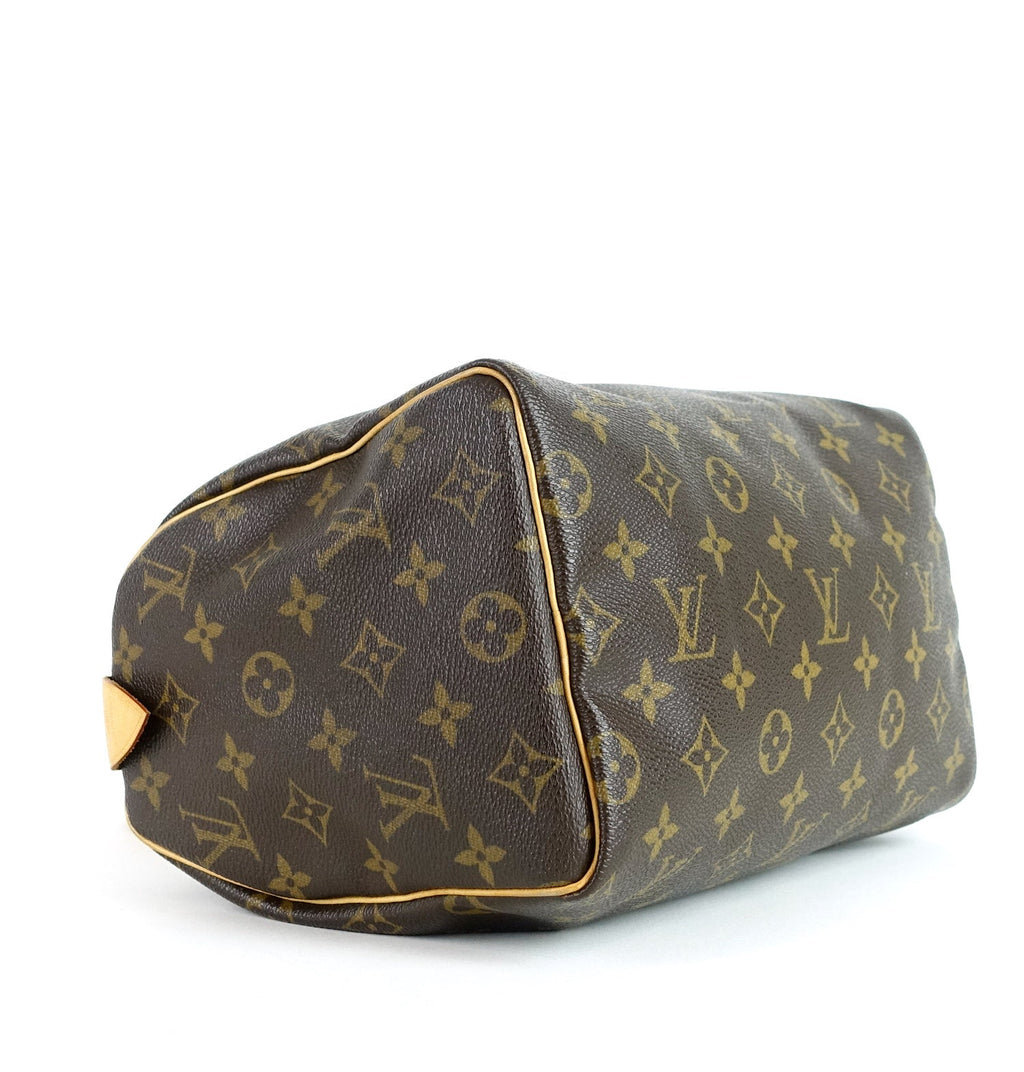 Louis Vuitto Speedy 25 Monogram Canvas Handbag