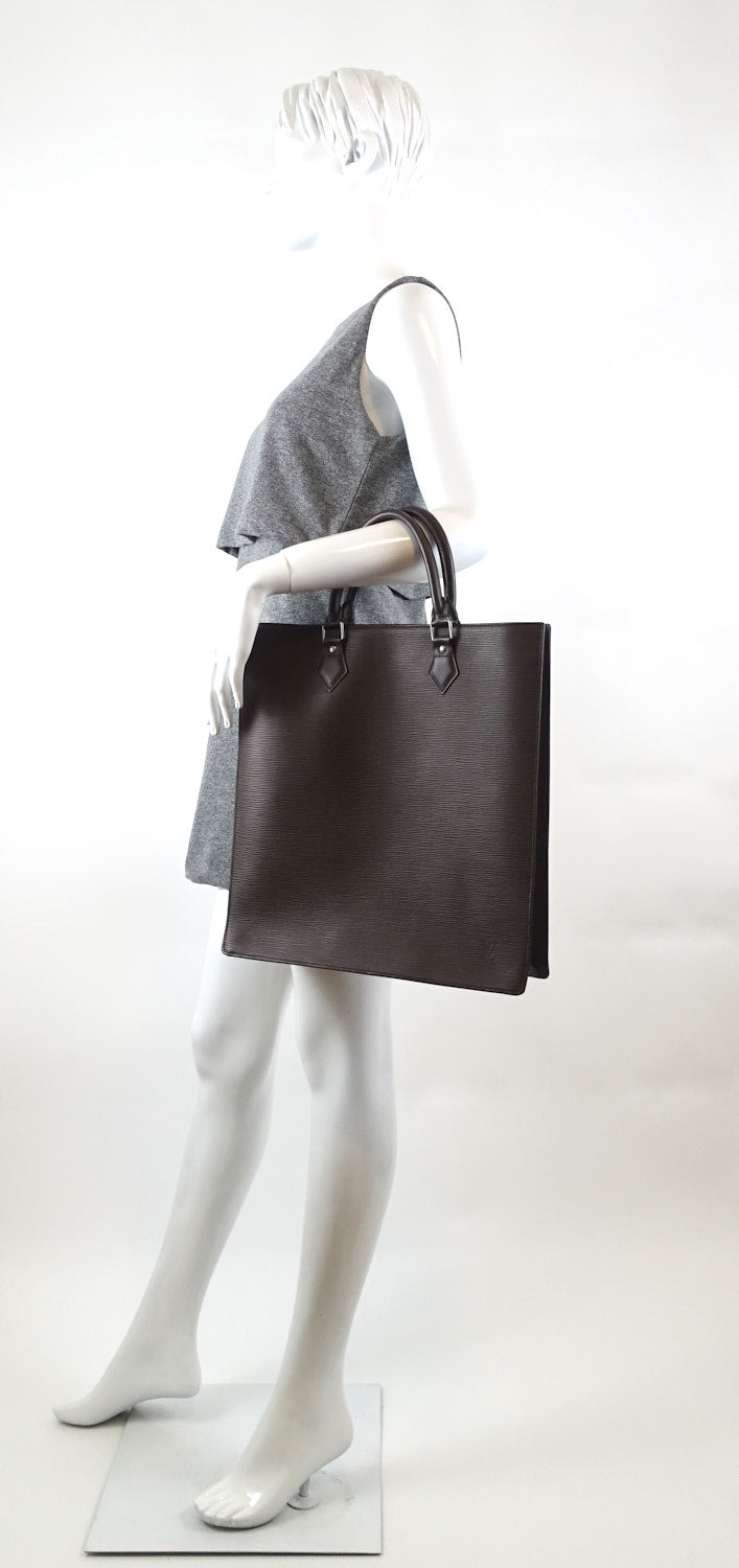 Louis Vuitto Sac Plat Epi Leather Tote Bag