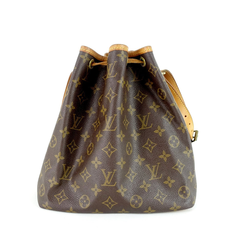 Louis Vuitto Petite Noe Monogram Canvas Bag