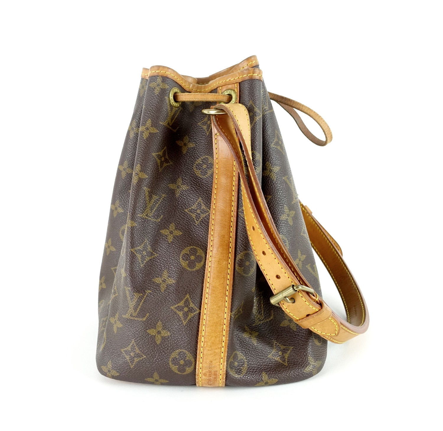 Louis Vuitto Petite Noe Monogram Canvas Bag