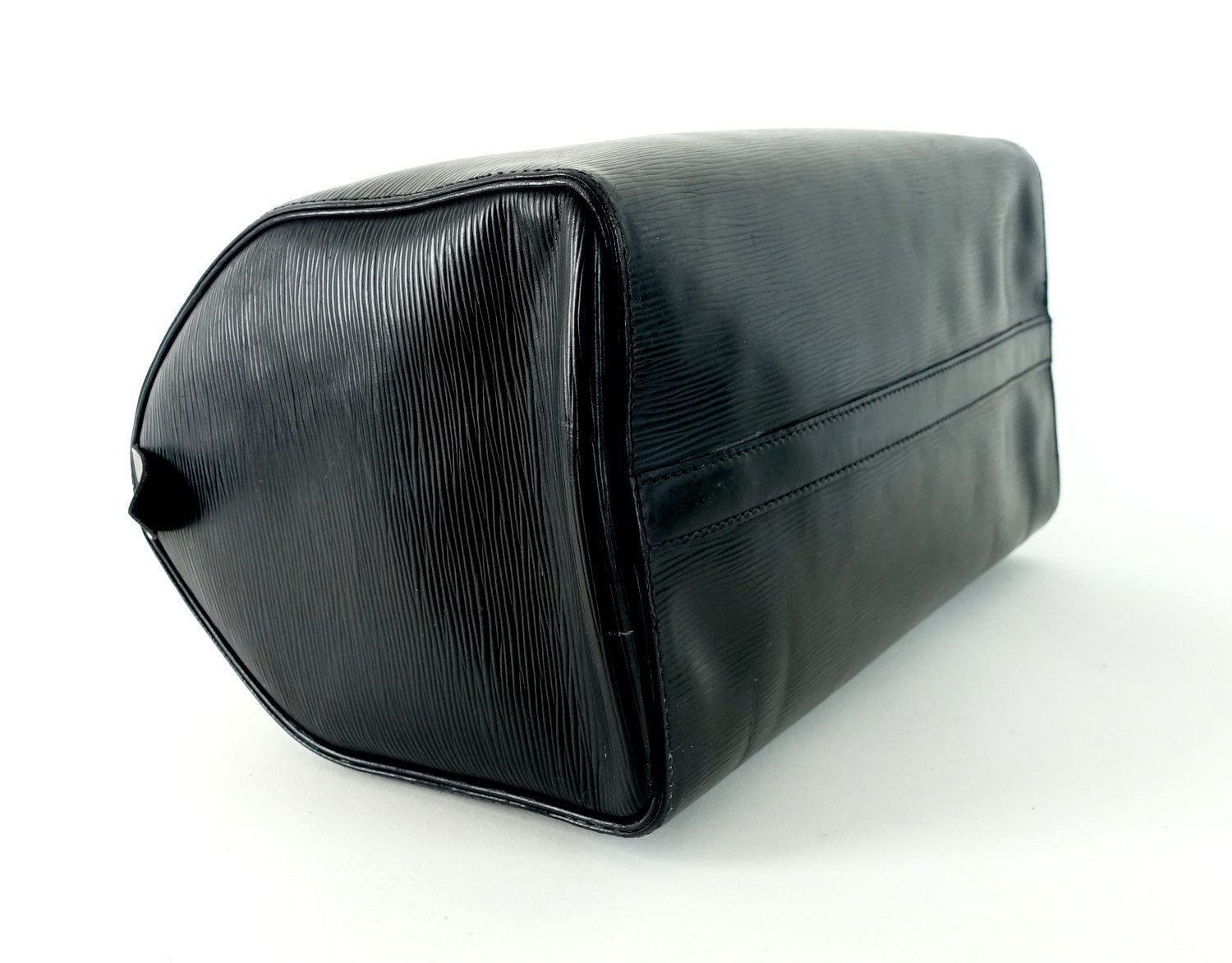 Louis Vuitto Speedy 30 Black Epi Leather Handbag